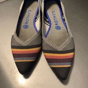 Rothy’s Inverse Stripe Points, 8.5